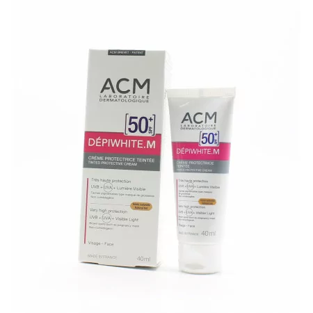 ACM Dépiwhite.M Crème Protectrice Teintée SPF50+ Teinte Naturelle 40ml