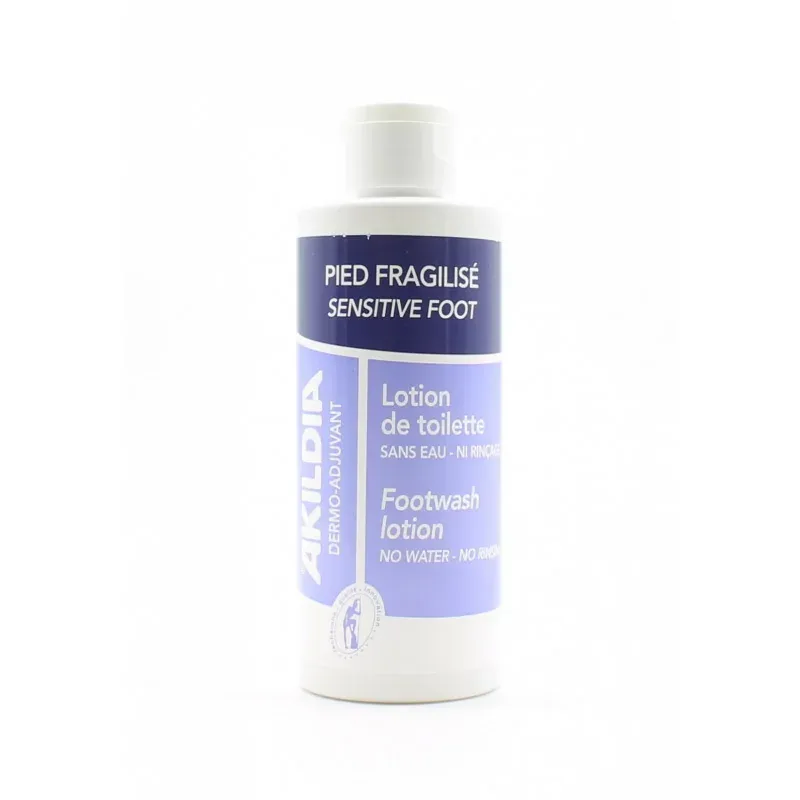 Akilda Dermo-Adjuvant Lotion de Toilette Pied Fragilisé 200ml - Univers Pharmacie