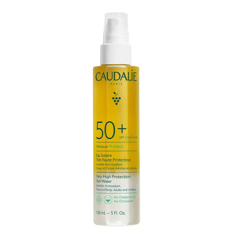 Caudalie Vinosun Protect Eau Solaire Très Haute Protection SPF50+ 150ml