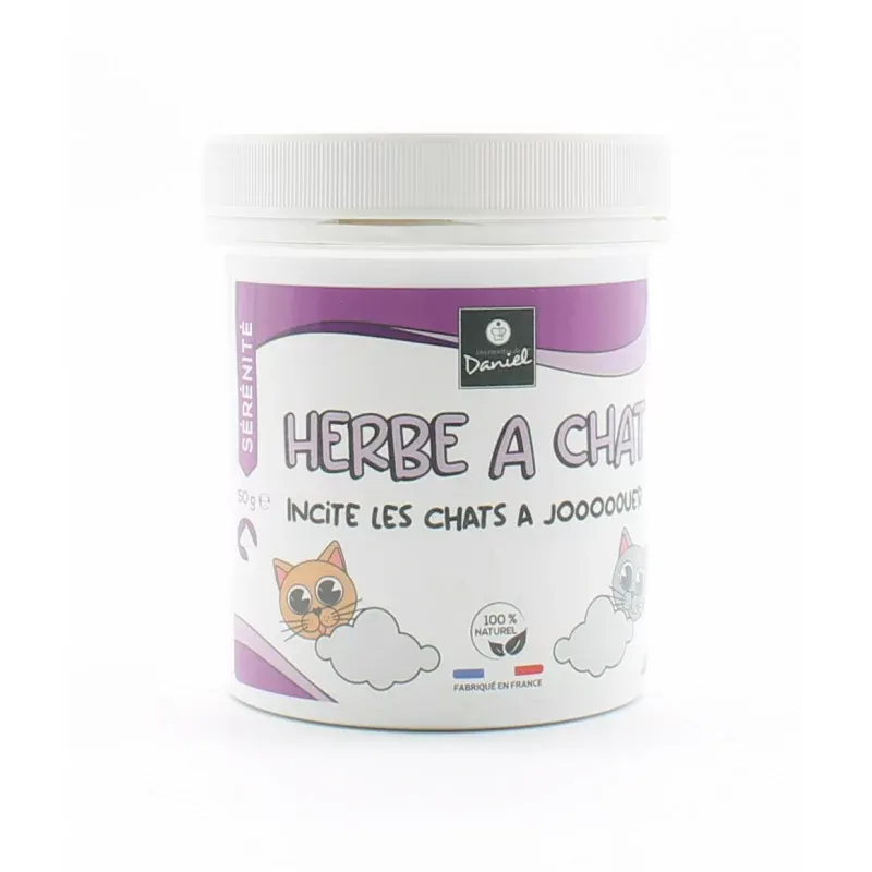 Les Recettes de Daniel Herbe à Chat Sérénité 58g - Univers Pharmacie