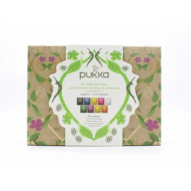 Pukka Assortiment de Thés et Infusions 45 sachets