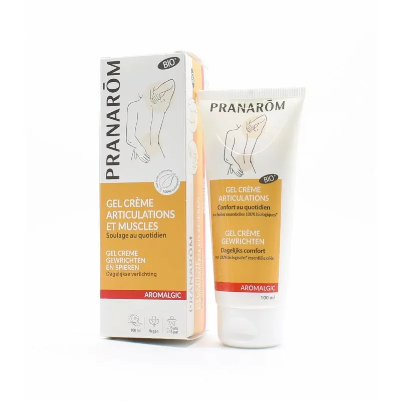 Pranarom Bio Aromalgic Gel Crème Articulations et Muscles 100ml - Univers Pharmacie