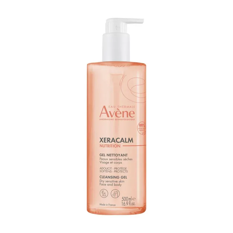 Avène Xeracalm Nutrition Gel Nettoyant 500ml - Univers Pharmacie