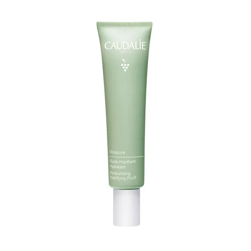 Caudalie Vinopure Fluide Matifiant Hydratant 40ml - Univers Pharmacie