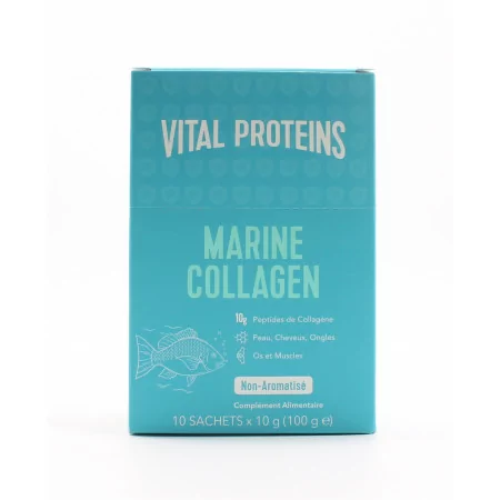 Vital Proteins Marine Collagen 10 sachets - Univers Pharmacie