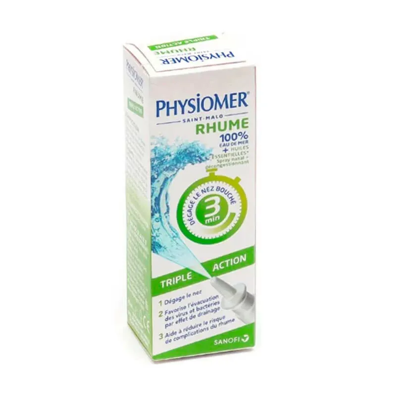 Physiomer Rhume Triple Action 20ml - Univers Pharmacie