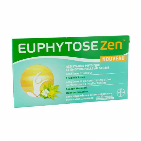 Euphytose Zen 30 comprimés - Univers Pharmacie