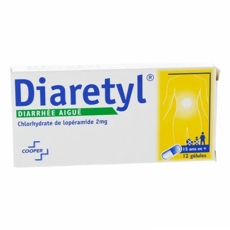 Diaretyl 2mg 12 gélules - Univers Pharmacie