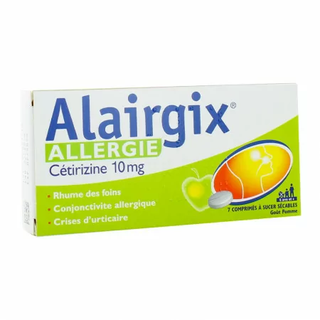 Alairgix 10mg 7 comprimés - Univers Pharmacie