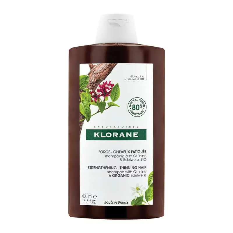 Klorane Shampooing à la Quinine & Edelweiss 400ml - Univers Pharmacie
