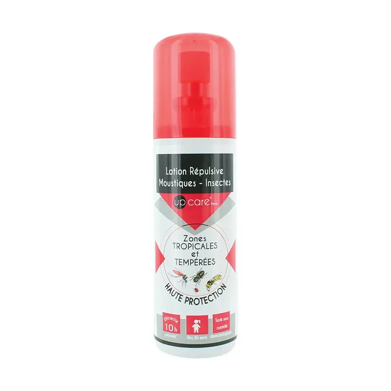Up Care Lotion Répulsive Zones Tropicales et Tempérées 75ml - Univers Pharmacie