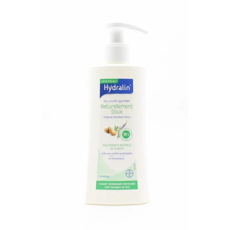 Hydralin Gel Lavant Quotidien Naturellement Doux 200ml - Univers Pharmacie