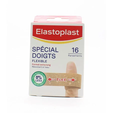 Elastoplast Spécial Doigts Flexible 16 pansements - Univers Pharmacie