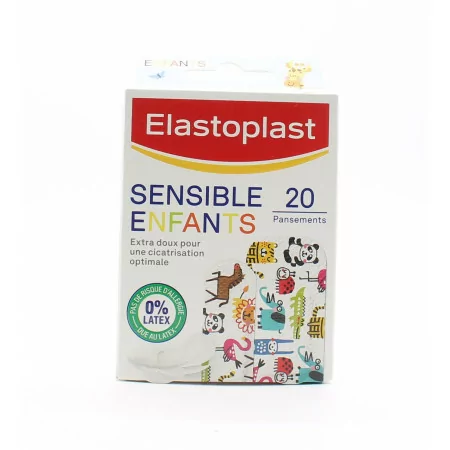 Elastoplast Sensible Enfants 20 pansements - Univers Pharmacie