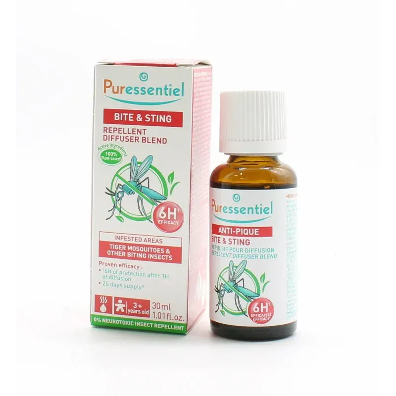 Puressentiel Anti-pique Répulsif pour Diffusion 6h 30ml - Univers Pharmacie