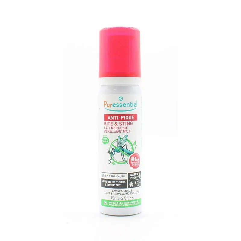 Puressentiel Anti-pique Lait Répulsif 75ml - Univers Pharmacie