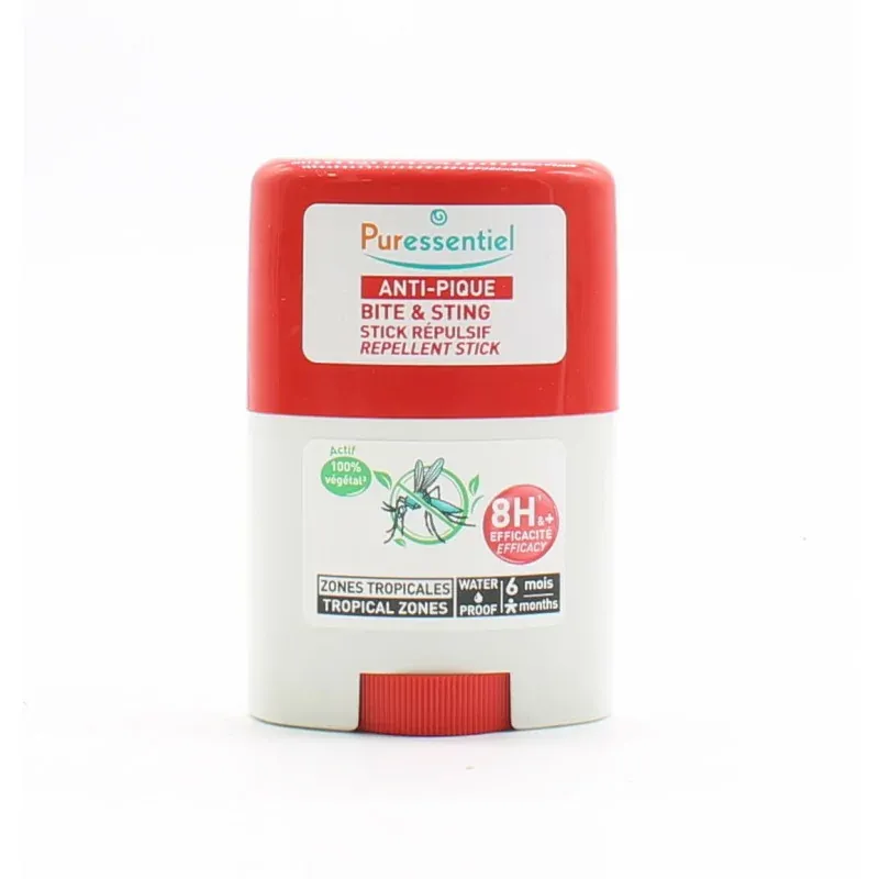 Puressentiel Anti-Pique Stick Répulsif Zones Tropicales 20ml - Univers Pharmacie