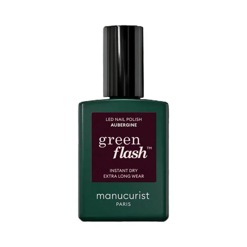 Manucurist Green Flash Vernis Aubergine 15ml