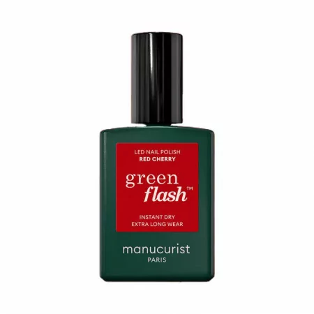 Manucurist Green Flash Vernis Red Cherry 15ml