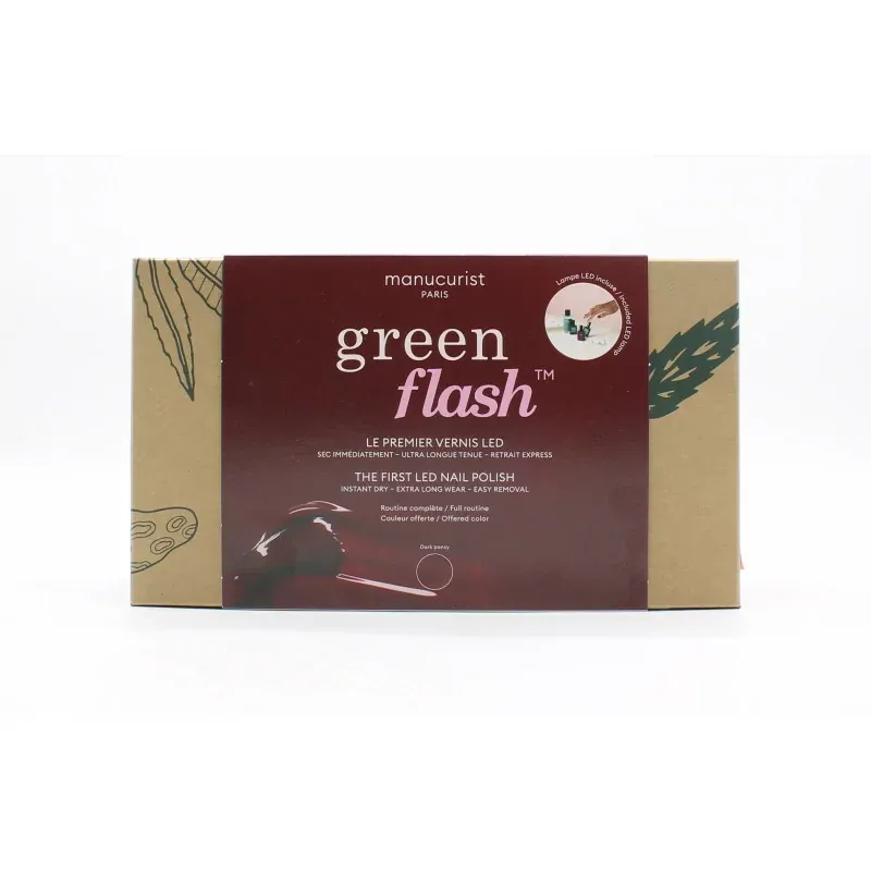 Manucurist Green Flash Coffret Dark Pansy