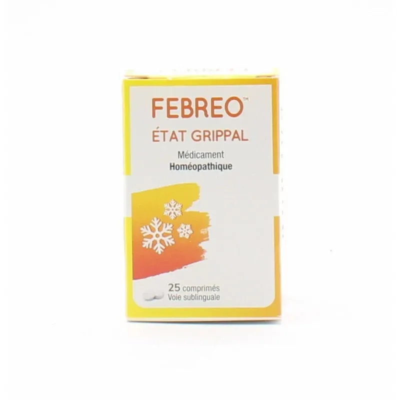 Febreo Etat Grippal 25 comprimés
