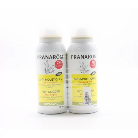 Pranarôm Aromapic Anti-moustiques Spray 2X75ml