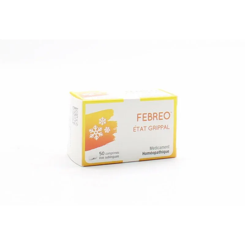 Febreo Etat Grippal 50 comprimés - Univers Pharmacie