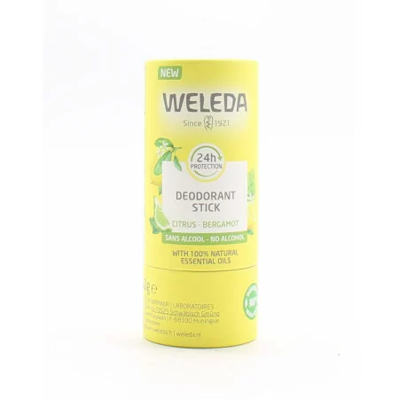 Weleda Déodorant Stick Bio Citrus Bergamote 50g - Univers Pharmacie