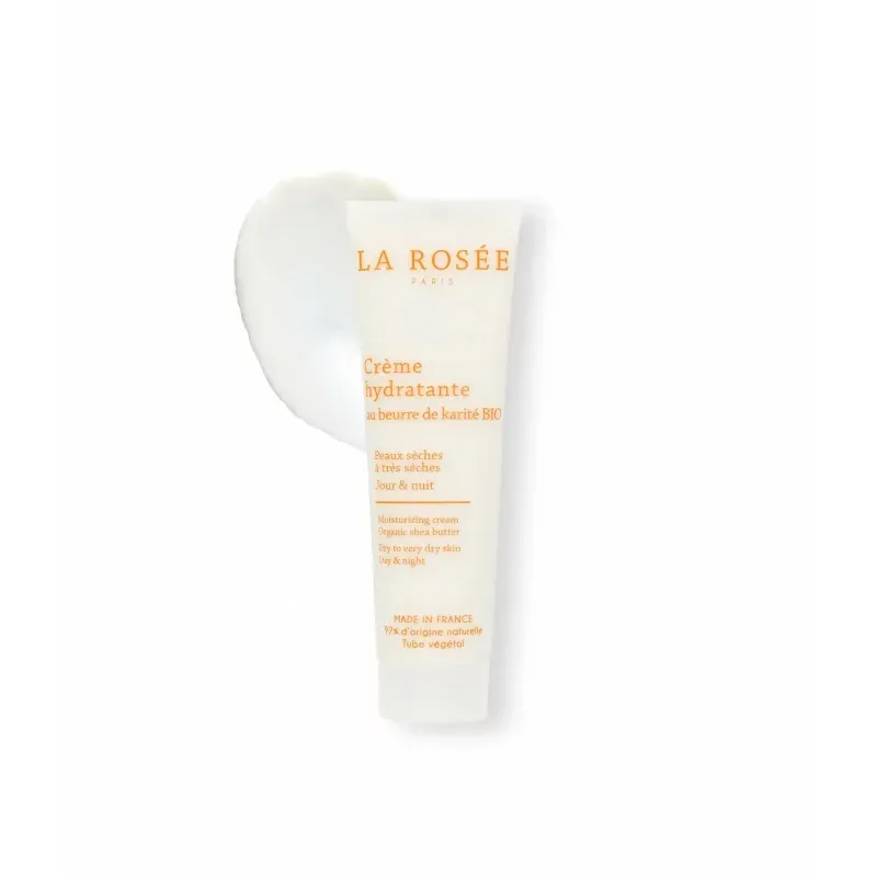 La Rosée Crème Hydratante au Beurre de Karité Bio 60ml - Univers Pharmacie