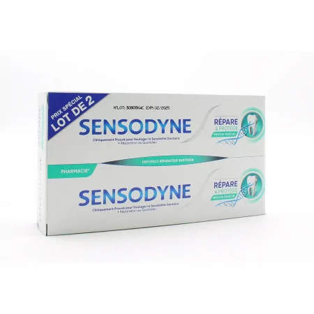 Sensodyne Répare et Protège Dentifrice 2X75ml