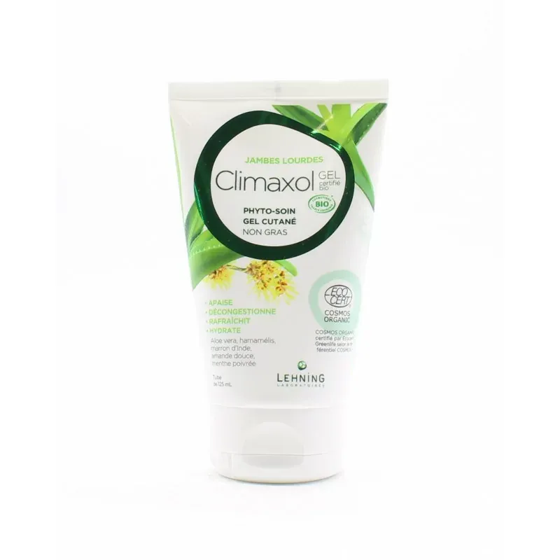 Lehning Climaxol Jambes Lourdes Gel Cutané 125ml - Univers Pharmacie