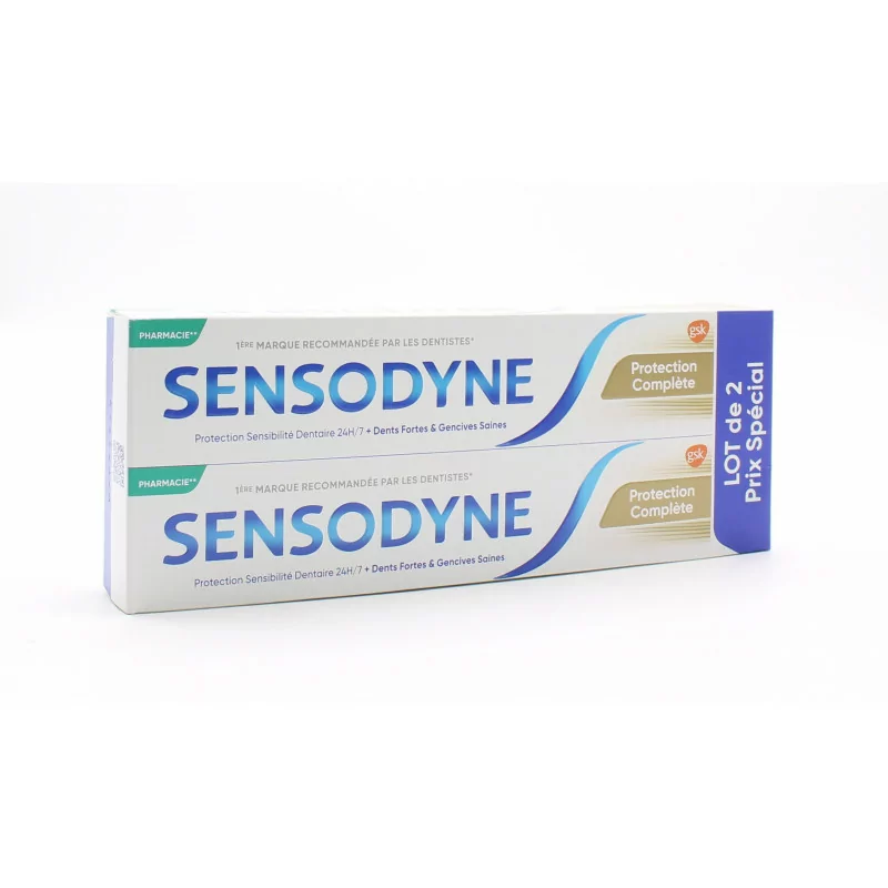 Sensodyne Protection Complète Dentifrice 2X75ml