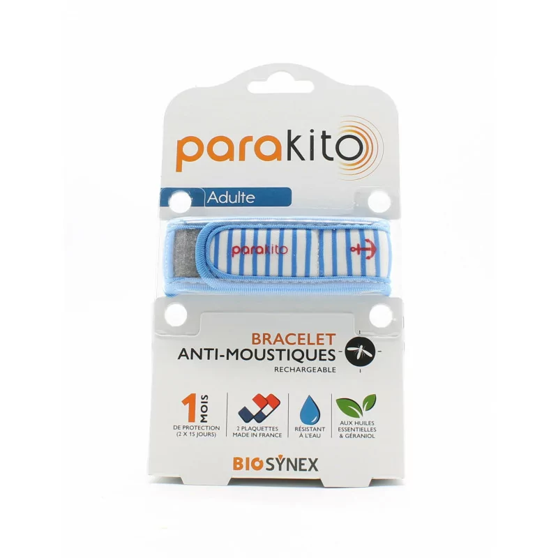 Bracelet Anti-moustiques Parakito x1-Enfants Dès 3 Ans - Easypara