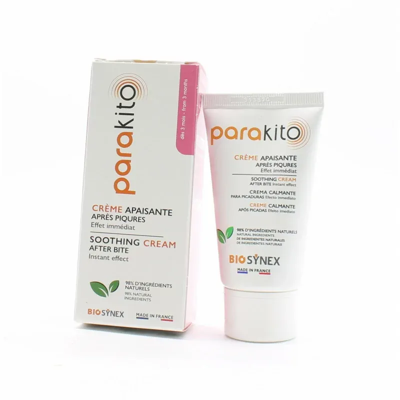 Parakito Crème Apaisante Après Piqûres 40ml - Univers Pharmacie