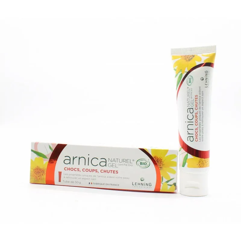 Lehning Arnica Naturel Gel Bio 50g - Univers Pharmacie