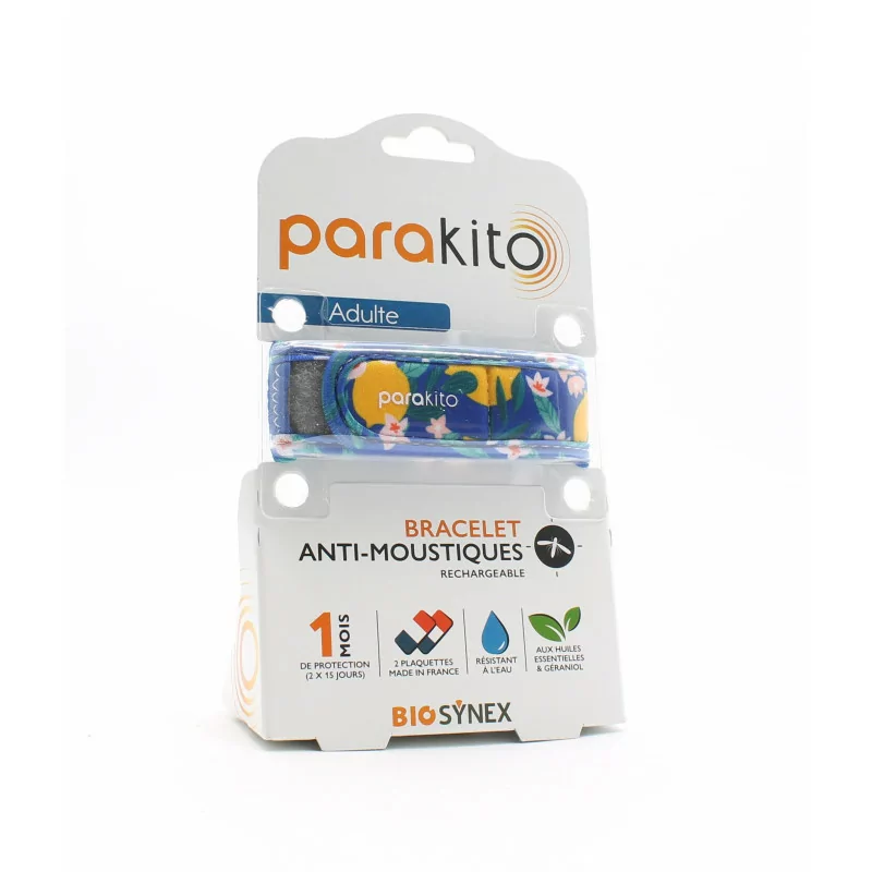 Parakito Bracelet Anti-moustiques Adulte Summer Vibes - Univers Pharmacie