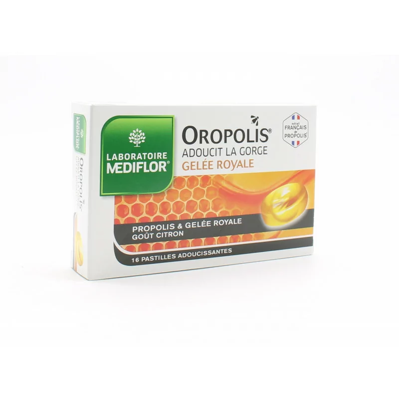 Mediflor Oropolis Gelée Royale 16 pastilles