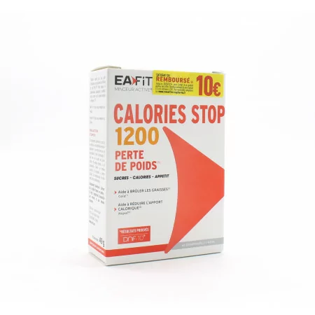 EaFit Calories Stop 1200 Perte de Poids 60 comprimés