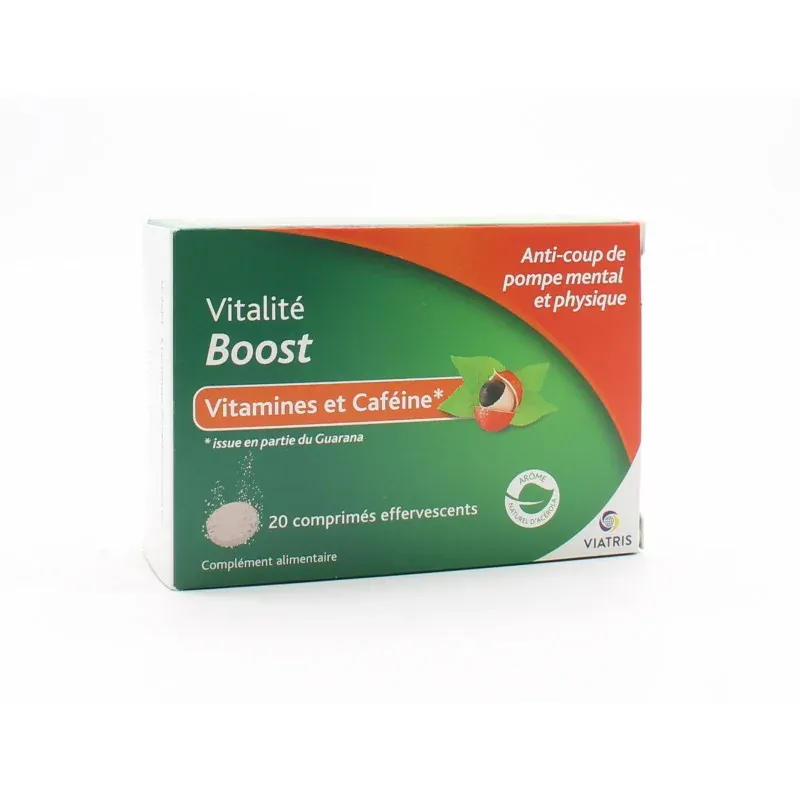 Viatris Vitalité Boost 20 comprimés effervescents