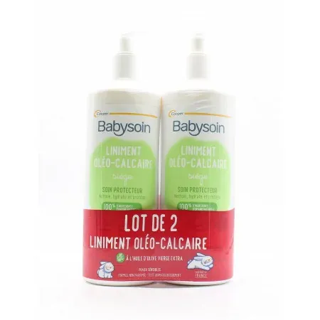 Cooper Babysoin Liniment Oléo-calcaire Siège 2X750ml