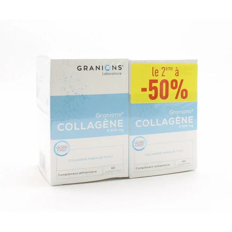 Granions Collagène 2500mg 2X60 comprimés