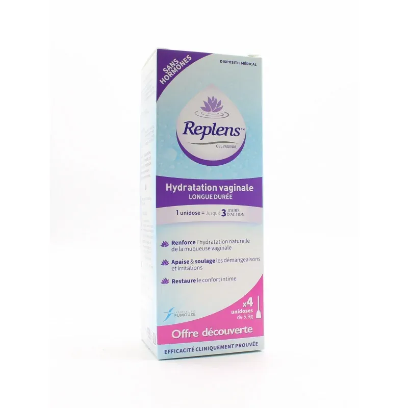 Replens Gel Vaginal 4X5,9g