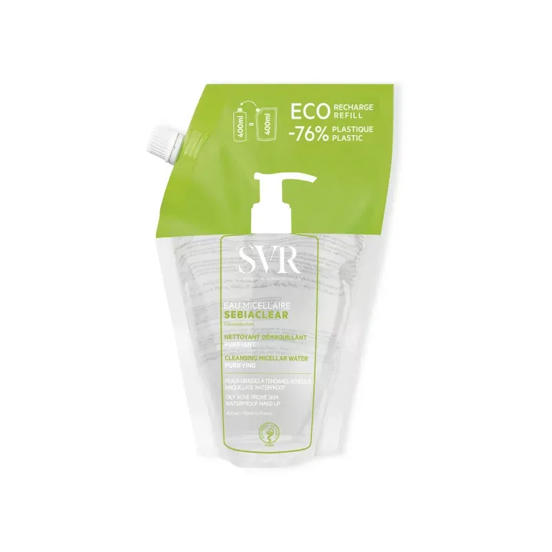 SVR Sebiaclear Eau Micellaire Eco-recharge 400ml