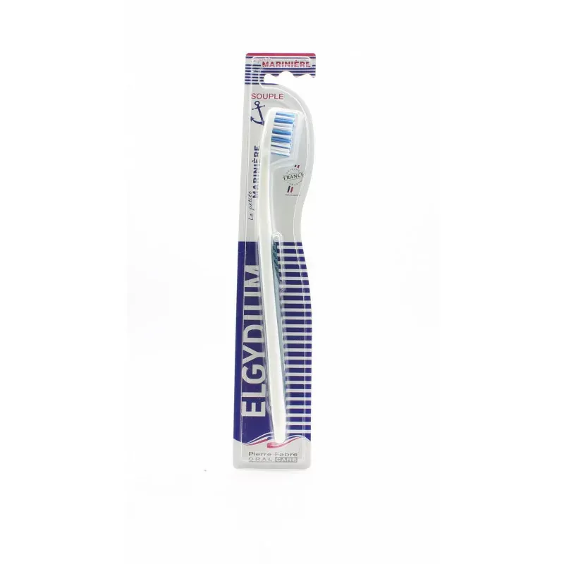 Elgydium Brosse à Dents Marinière Souple