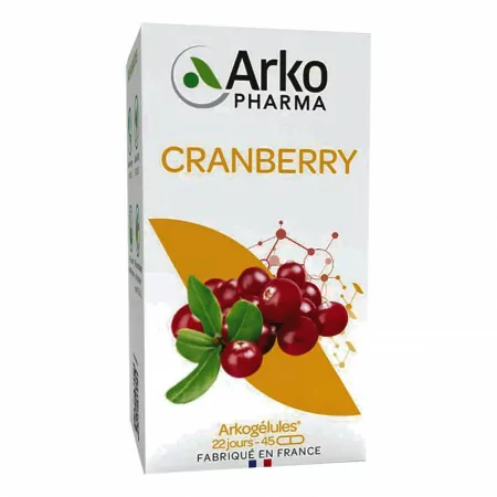 Arkopharma Arkogélules Cranberryne 45 gélules - Univers Pharmacie