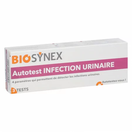 Biosynex Exacto Test Infection Urinaire X3 - Univers Pharmacie