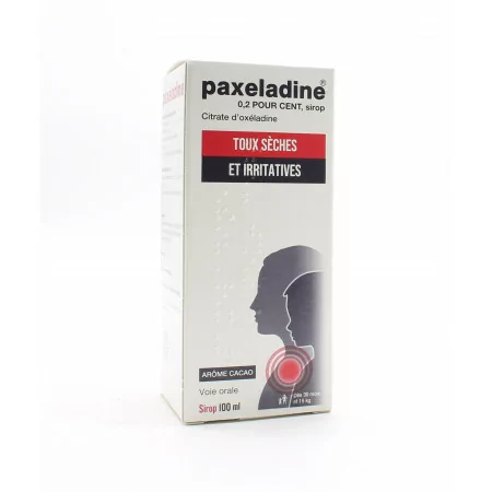 Paxeladine 0,2 Pour Cent Sirop 100ml