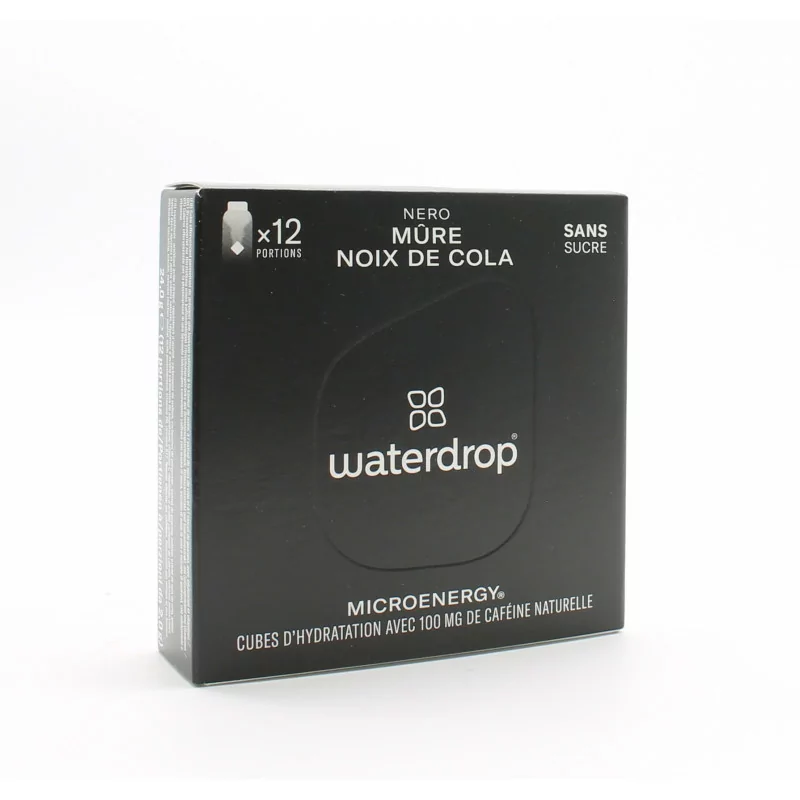 Waterdrop Microdrink Néro 12 capsules raffine votre eau