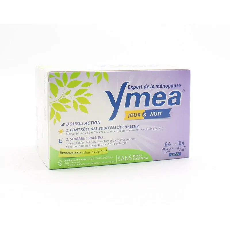 Ymea Jour & Nuit 2X64 gélules