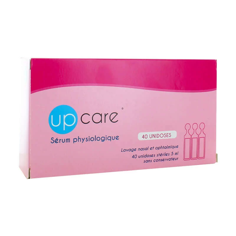 Up Care Sérum Physiologique 40X5ml - Univers Pharmacie